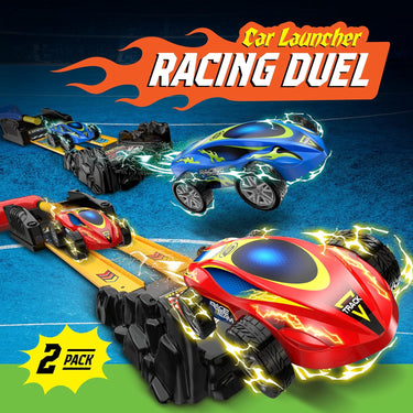 Car Launcher Racing Track Set Toy